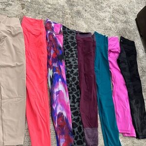 Lululemon Leggings Lot of 8